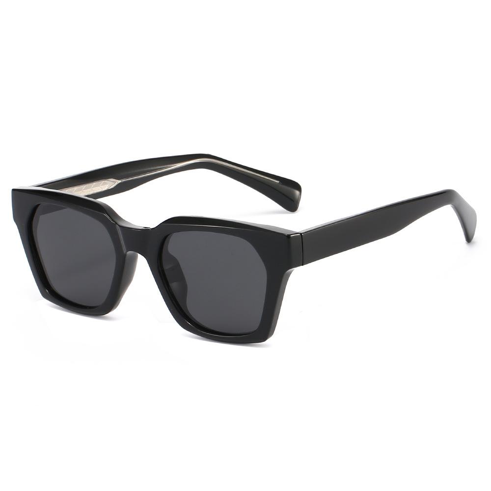 JYL Классические квадратные солнцезащитные очки UV400 Унисекс Винтажные Панк Большая оправа Роскошные / XYP98252