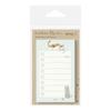 Midori Sticky Note Paper To Do Cat Pattern Green 19093006