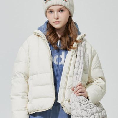 Шапка-бини из смесовой шерсти с радужным узором IVORY