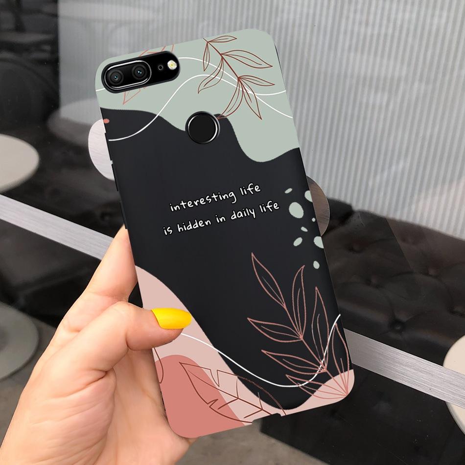 Милый мультяшный чехол для телефона Honor 9 Lite LLD-L21 Конфетный цвет Мягкий силиконовый задний чехол для Honor 9 STF-L09 Funda Honor9 9Lite