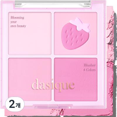Румяна Daisyk Blending Mood Cheek 11 г, 06 Berry Smoothie, 2 шт.