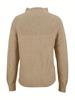 2025 Women's Zipper Cardigan: Loose Cable Knit Sweater for Spring & Autumn