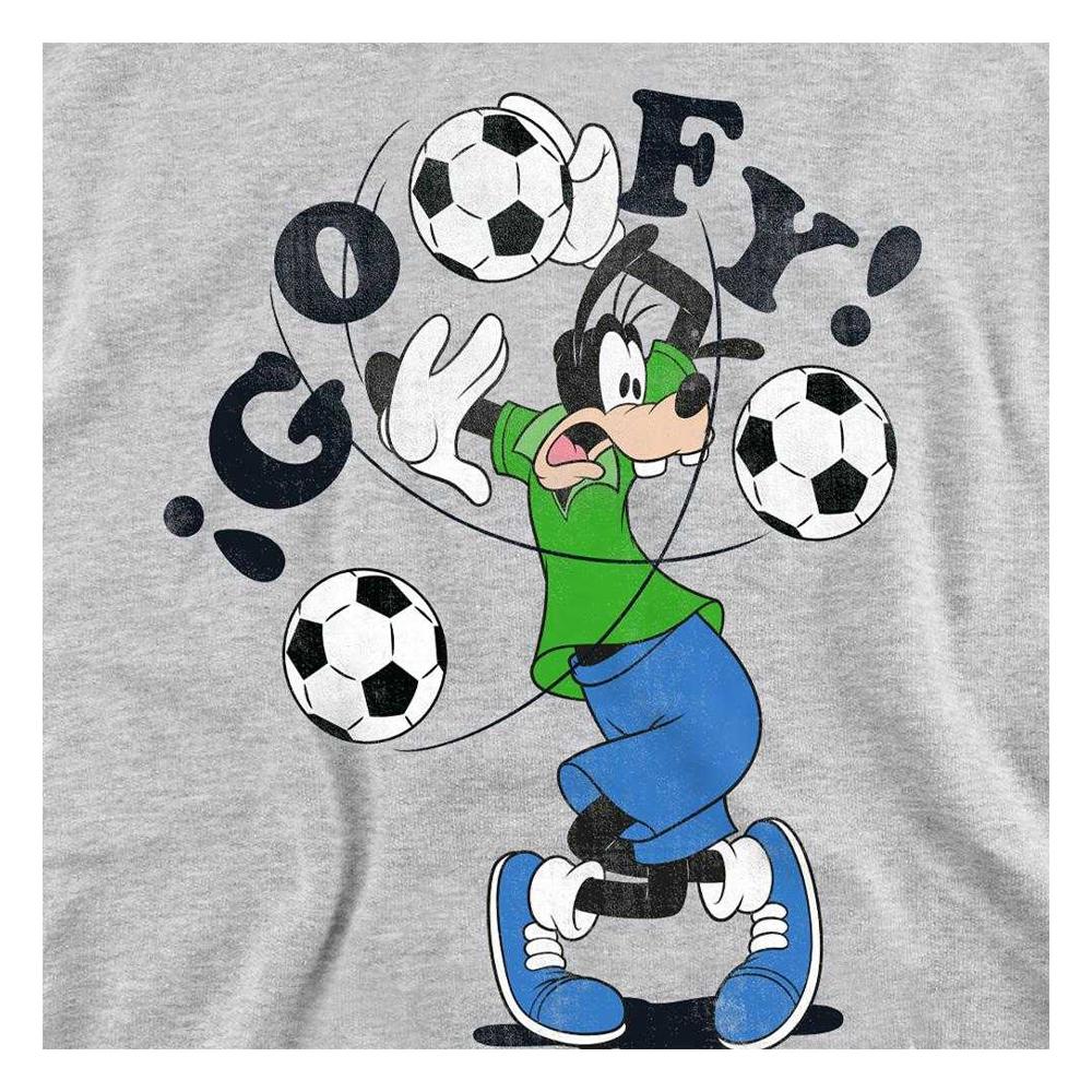 Disney Unisex Adult Football Tangle Goofy Sweatshirt