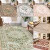 Persian Design Print Carpet Bohemian Theme Pattern Anti Slip Carpet for Living Room Bedroom Rugs, Sofa Mats, Study,Home Decor