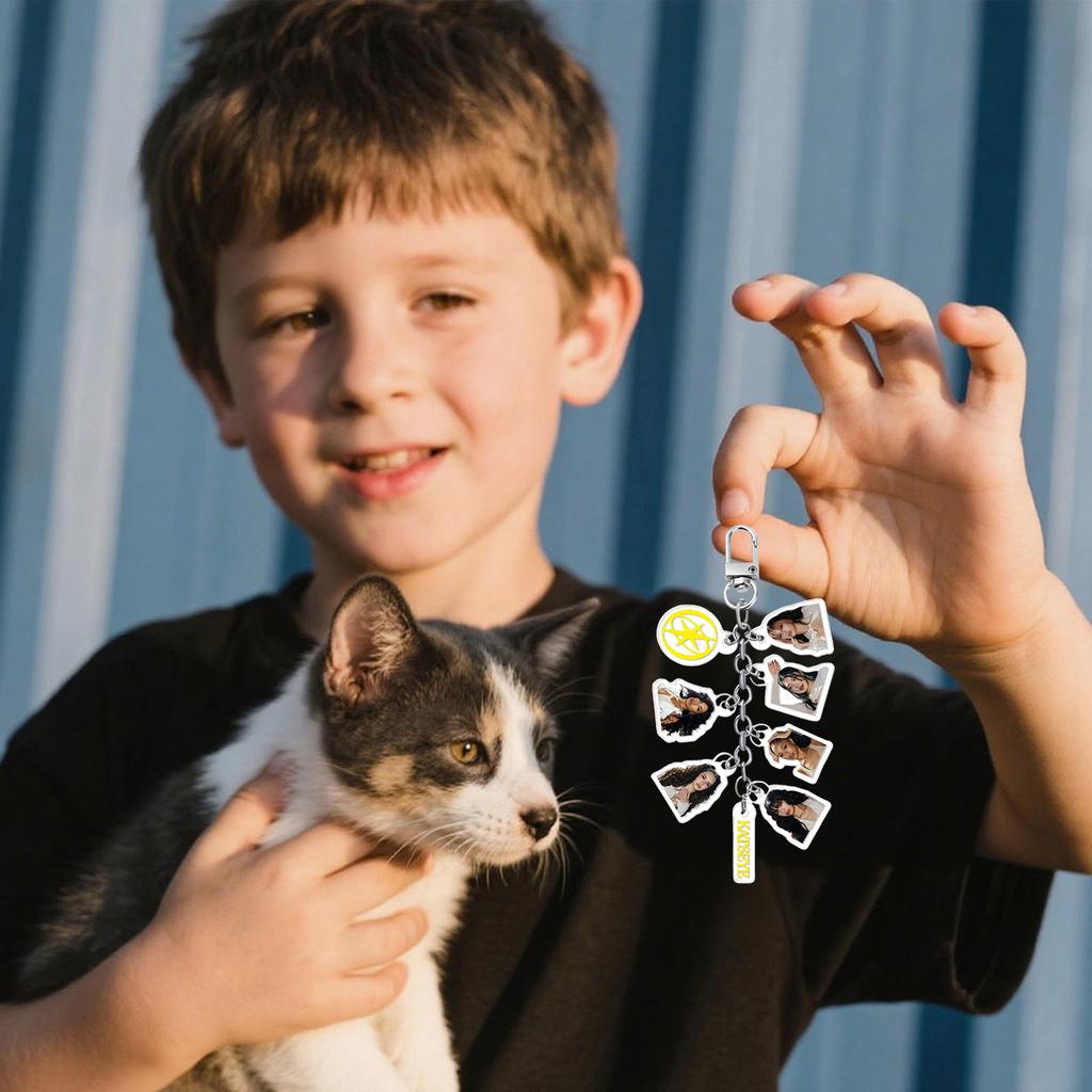 Акриловый брелок для телефона