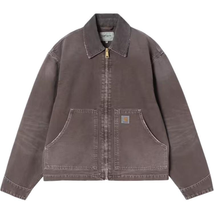 Carhartt WIP SS26 OG Arcan Куртка Тяжелая Без подкладки Винтажное ощущение Свободный крой Куртка с длинным рукавом Унисекс куртки I036867-3TW-17