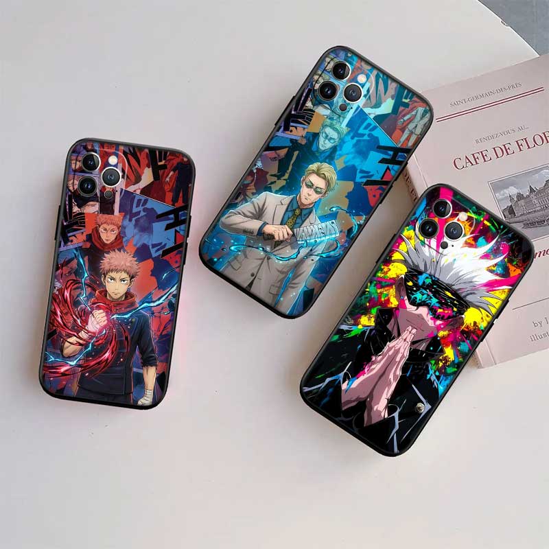 NH27 G-Gojo S-Satoru Phone Case for Samsung Galaxy S20 S21 S22 Ultra FE + Plus A21S A22 A24 A25 A26 A30 A30S A31