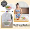 Universal Fly Proof Fruit Basket, Insect Proof, Fruit Bowl With Lid, Fruit Fly Proof, Fruit Basket With Lid, Fruit Fly Proof Net
