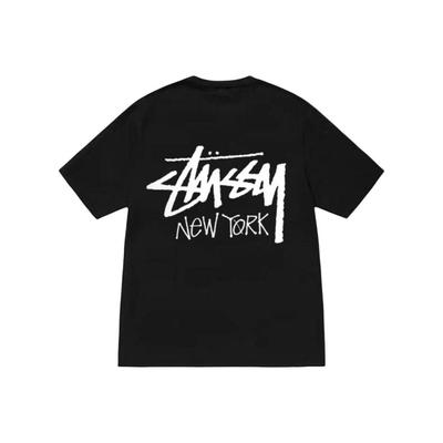 Stussy Сток Нью-Йорк Футболка Белая Унисекс Топы 3903976