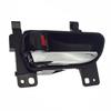Inside Left Door Handle Black with Chrome Lever For Subaru Forester Impreza