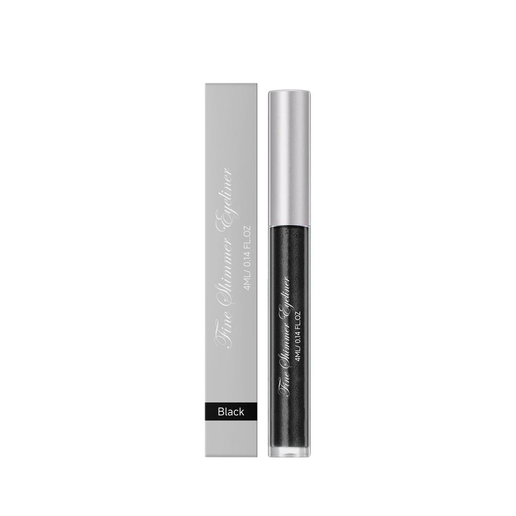 Shimmering liquid eyeliner and eyeshadow, natural color, silky smooth, versatile for everyday use, beautiful eye makeup