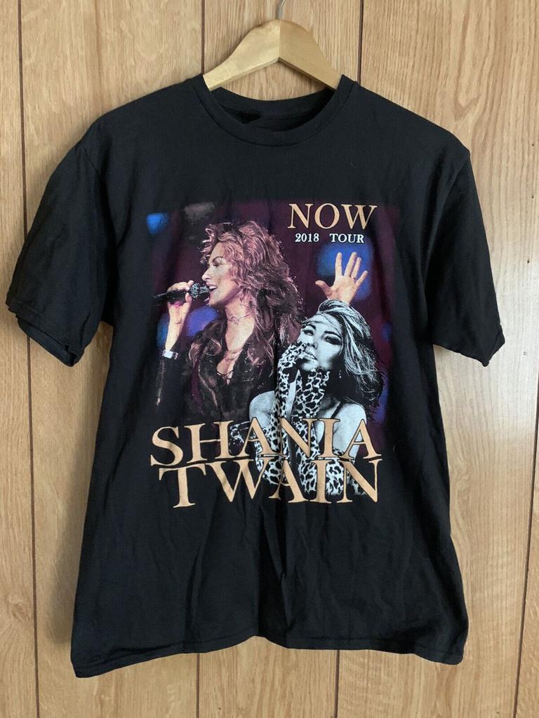 Shania Twain Now Tour Concert T-Shirt Cotton For Men Women UB245