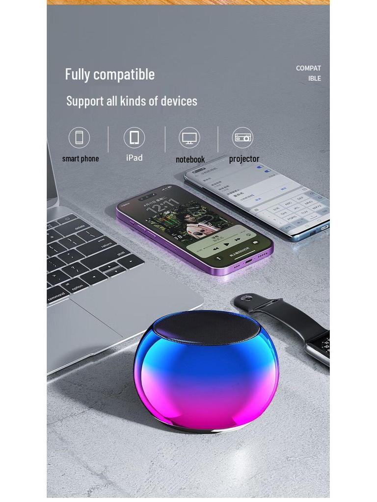Портативная Bluetooth-колонка-сабвуфер для улицы XCM4 - Поддержка серии, Большой громкость, Высококачественный звук