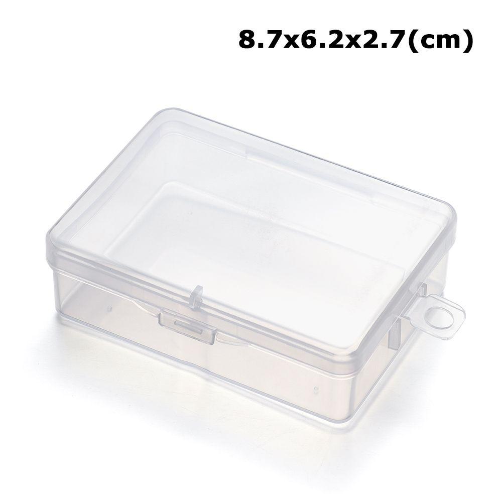 Boxes Jewelry Beads Container Fishing Tools Box Small Items Sundries Transparent Storage Box