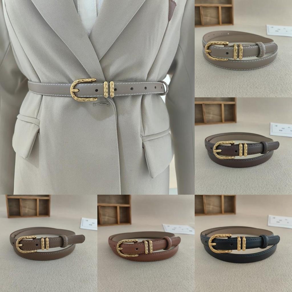 Solid Trendy Color Leather Waist Accessory For Women Casual Looks Gift Fashion