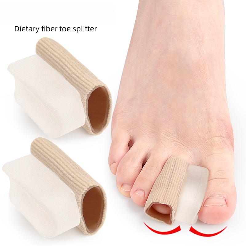 Разделитель пальцев ног для коррекции Hallux Valgus SEBS Мягкий разделитель пальцев для перекрывающихся, согнутых пальцев ног Облегчение