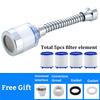 Сменный элемент для фильтра смесителя, набор насадок для очистителя воды, бытовой фильтр, удаление хлора, фильтр тяжелых металлов, умягчение жесткой воды