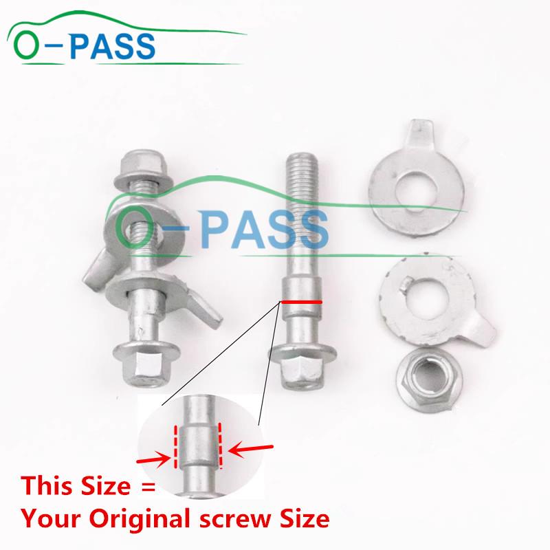 12.9 Level Camber Bolt Adjustment Repair Tools Automotive Four Wheel Alignment Tire Eccentric Screw Car 10mm 12mm 13mm 14mm~17mm