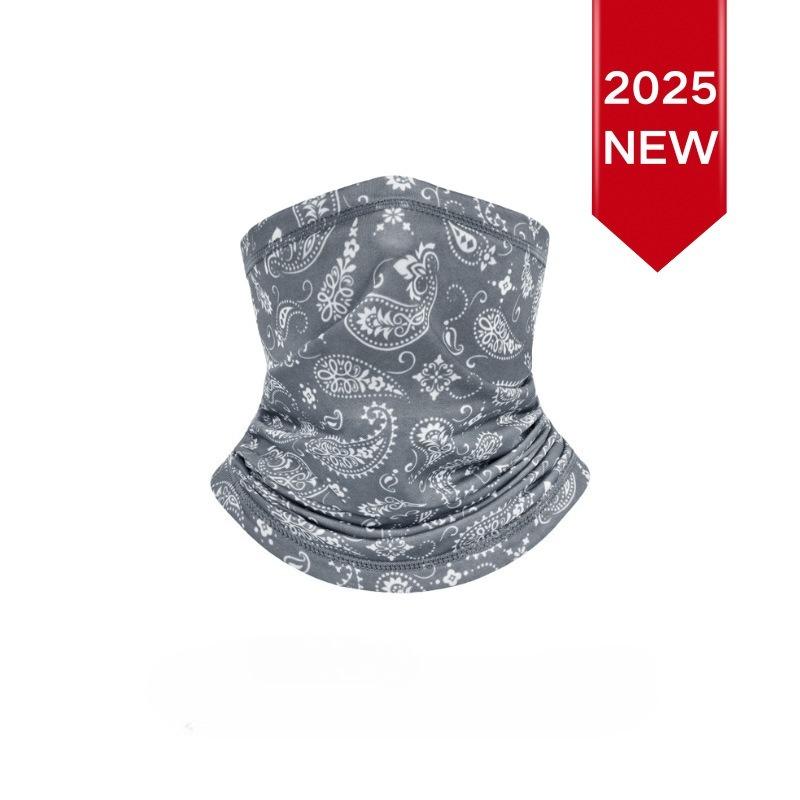 2025 New Outdoor Ice Silk Sun Protection Bib Spring and Summer Motorcycle Neck Cover Sports Magic Bandana Riding Mask Full Face