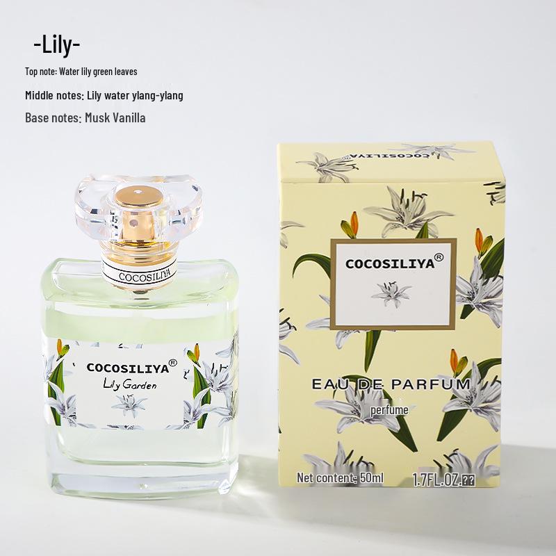 COCOSILIYA Женский цветочный парфюм - Османтус, Роза, Лаванда, Гардения - Свежая туалетная вода, 50 мл