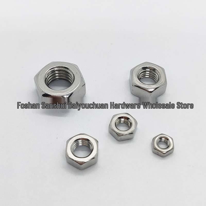 Шестигранная гайка из нержавеющей стали 304, колпачок для винта M1-M8