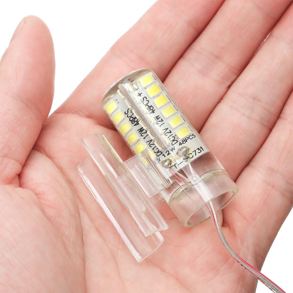 12 В теплый белый/белый свет для рыболокатора, привлекающий рыбу, лампа для лодок, подводный свет для рыбалки