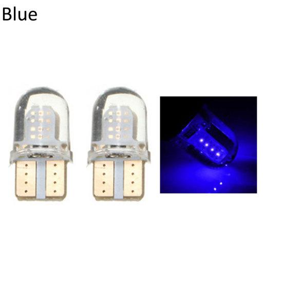 2Pcs T10 W5W COB 12V Super Bright Car LED Light Bulb Side Marker Reading Lamp