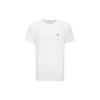 SS23 Футболка с коротким рукавом с логотипом и круглым вырезом Мужские топы белые J320988-YAF