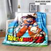 Fashion Art Print Comics D-Dragons B-Balls Blanket Bedroom Sofa Bed Sheet Outdoor Car Travel Hotel Portable Plush Cover Blanket