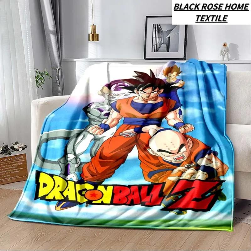 Fashion Art Print Comics D-Dragons B-Balls Blanket Bedroom Sofa Bed Sheet Outdoor Car Travel Hotel Portable Plush Cover Blanket