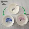 Color-changing Cup Heat-sensitive Color-changing Single Cup Hot and Cold Double-sensitive Color-changing Cup Plum Blossom Ceramic Cup Processing