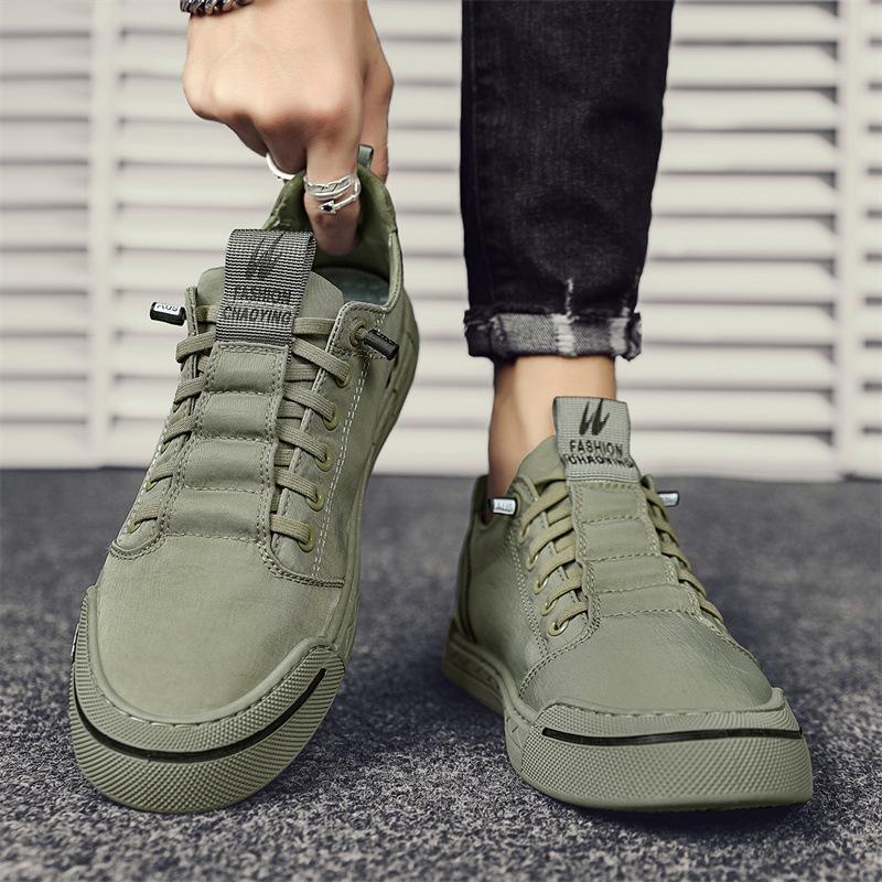 Men Casual Shoes Ice Silk Canvas Shoes for Men Walking Shoes Outdoor Sneakers Male Breathable Footwear