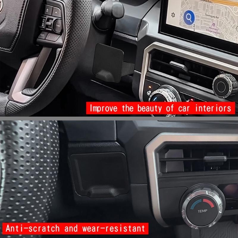 For TOYOTA TACOMA 2024 2025 Central control drawer storage box driver's privacy drawer Tray Holder cover Interior accessories
