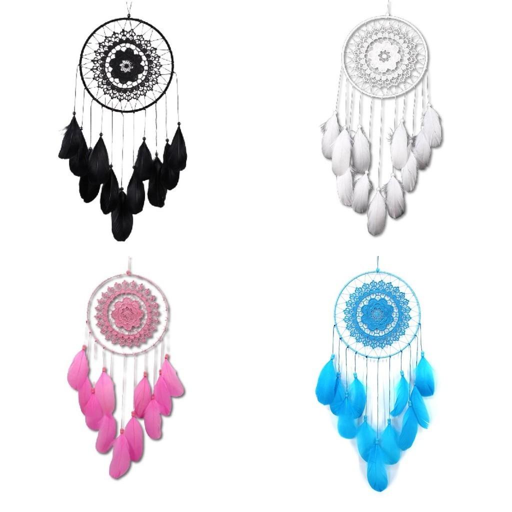 Handmade Feather Dreamcatcher Artistic And Stylish Wall Decor For Bedroom Or Living Room