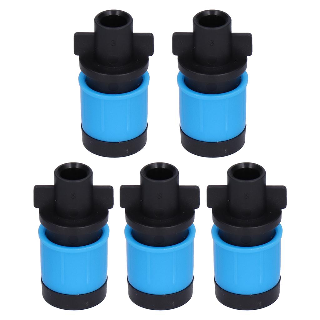 5 шт. Регулируемая распыляющая насадка Автоматическая поливочная головка Насадка для микроорошения для садовых принадлежностей