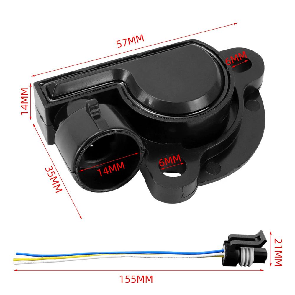 Throttle Position Sensor with Tail Harness 17087400 For Chevrolet Buick GMC