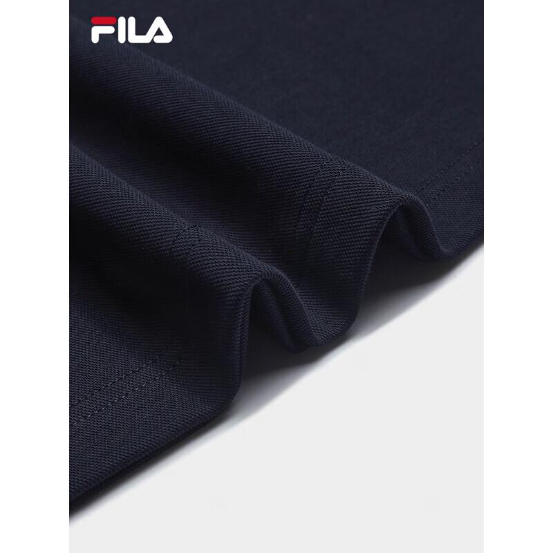 Fila Мужская вязаная рубашка-поло с длинным рукавом