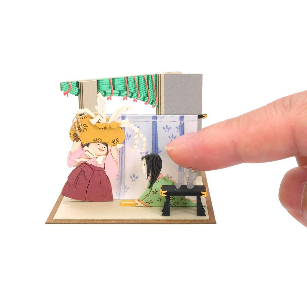 Sankei Studio Ghibli mini Сказка о девочке-принцессе Кагуя и поделки из бумаги принцессы Кагуя MP07-107