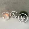 Candle Holder Silicone Molds Rings Cats Dog Candlestick Mould Craft Supplies Plaster Molds for Table Decorations
