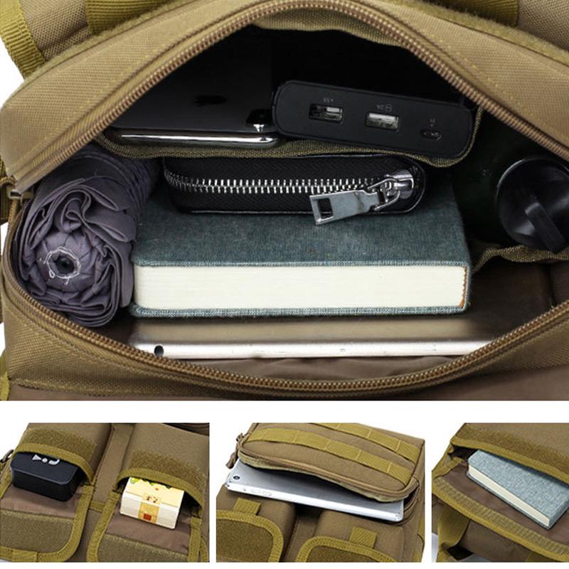 Военная тактическая сумка для мужчин Molle Messenger наплечный рюкзак водонепроницаемый походный кемпинг альпинистская сумка охотничья школьная сумка