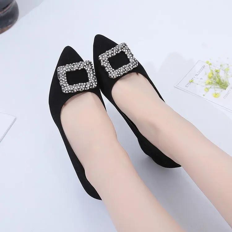 F54Sexy High Heels Women Pumps Pointe Shoes 2024 Весна Женские Туфли На Квадратном Каблуке Женские Туфли На Высоком Каблуке 2024 Новинка