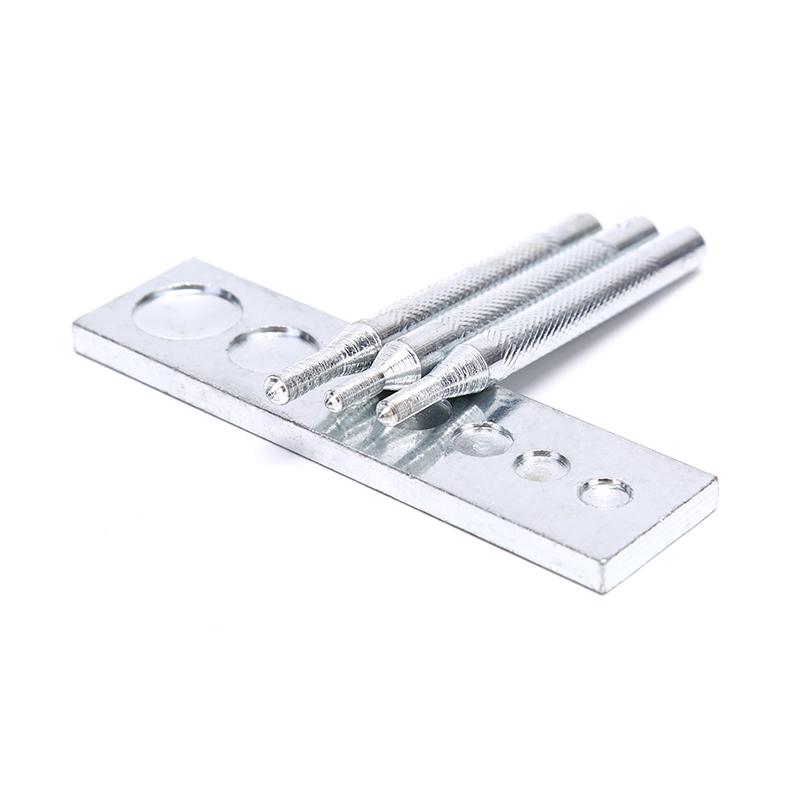 11 шт./набор инструментов для самостоятельного изготовления кожаных изделий, базовый комплект для установки заклепок и кнопок