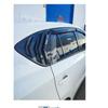 Для Mazda CX-5 CX5 KE KF 2013 2014 -2016 2017 2018- ABS Задняя оконная решетка Вентиляционная накладка Жалюзи Панель Отделка Наклейка на автомобиль