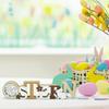 Easter English Letter Wooden Decorative Desktop Ornament