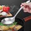 Глубокий половник с длинной ручкой, большая суповая ложка, кухонные аксессуары, столовая ложка, каша