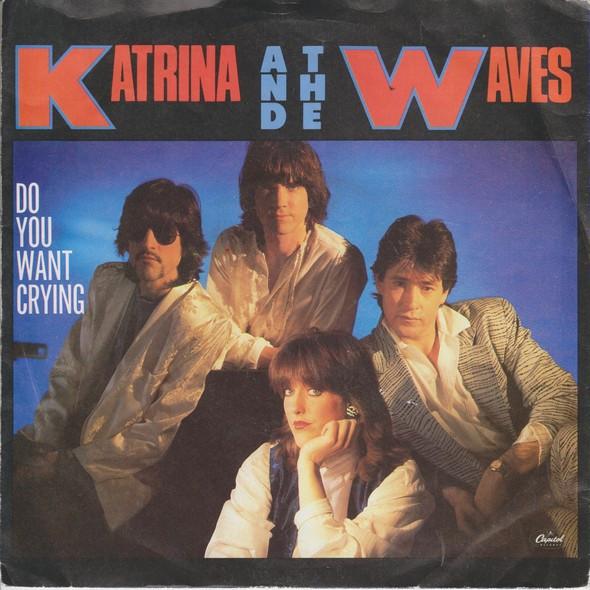 7-дюймовая пластинка KATRINA THE WAVES Do You Want Crying CL368 Capitol Records 1985 UK Rock Б/у