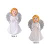 Фигурка ангела Очаровательная милая коллекционная смоляная декоративная настольная фигурка для центра композиции книжной полки офиса камина подарок