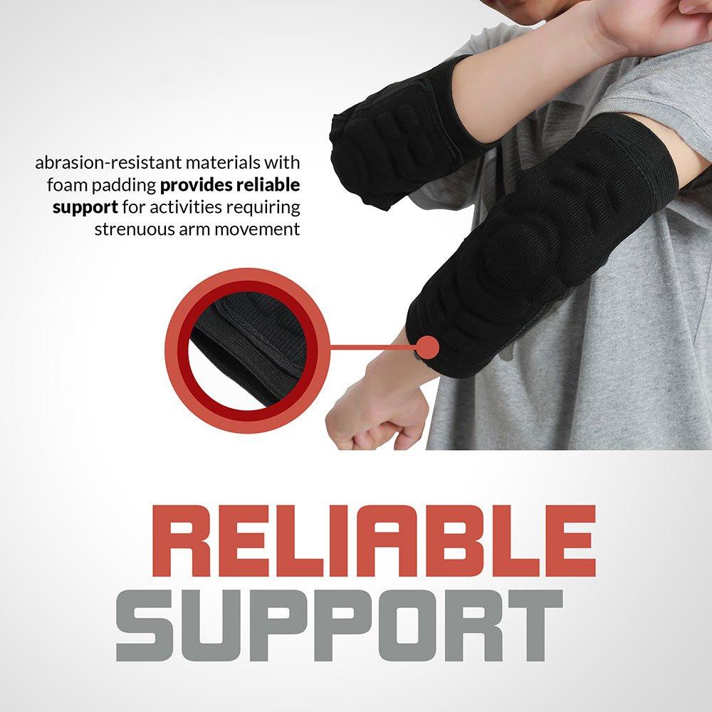 1 пара дышащих футболок, баскетбола, сноуборда, катания на коньках, езды на велосипеде, спортивные рукава, защита налокотника, эластичный налокотник