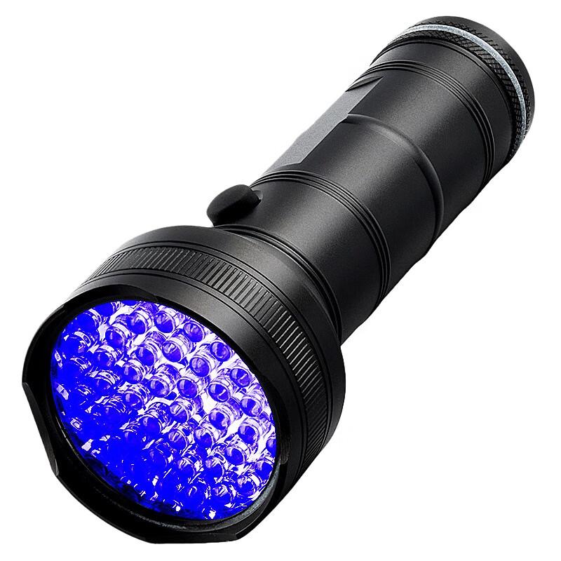 Алюминиевый сплав 100-LED УФ-фонарик
