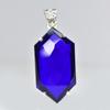 81.45 Ct CERTIFIED 925 Sterling Silver Fancy Blue Topaz Gemstone Pendant MY-PD-140-NS